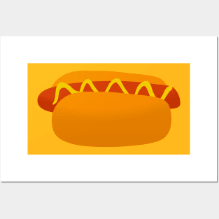 Just a hotdog Posters and Art